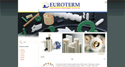 Desktop Screenshot of eurotermdoo.com